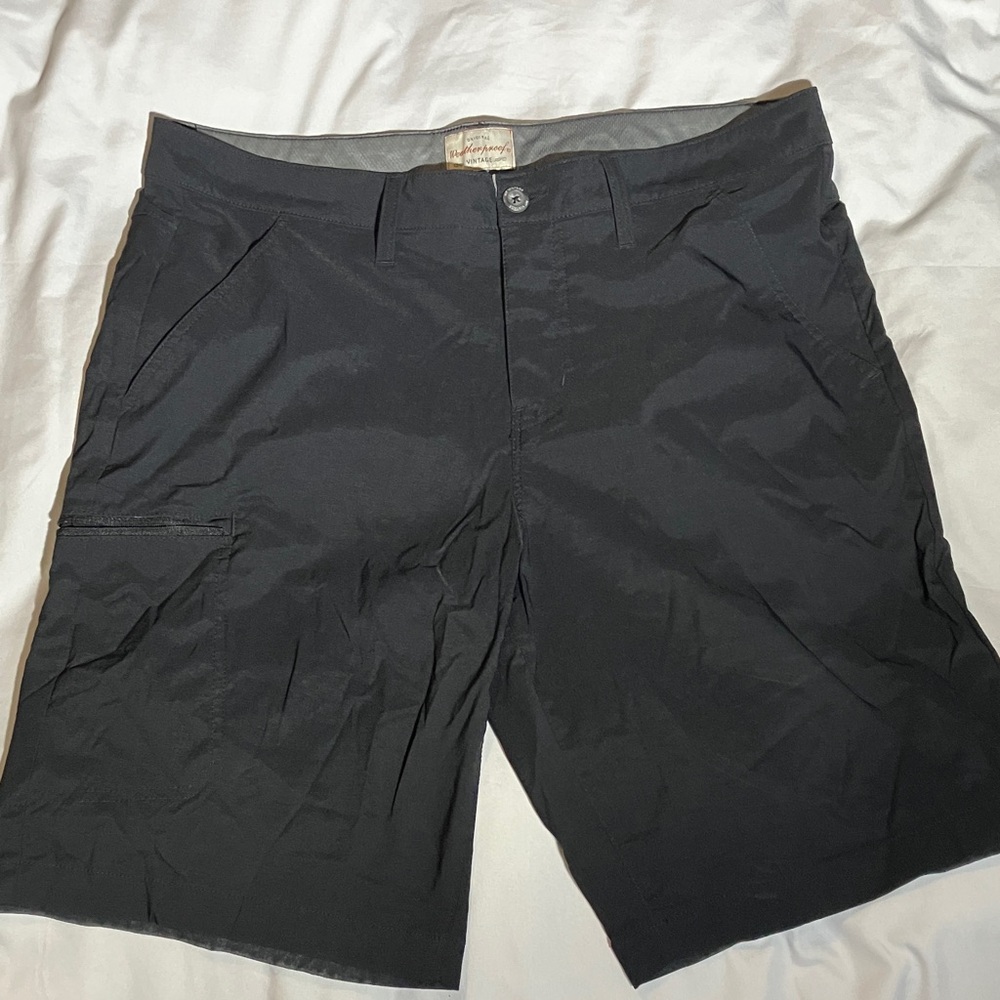 Weatherproof Black Cargo Men's Shorts